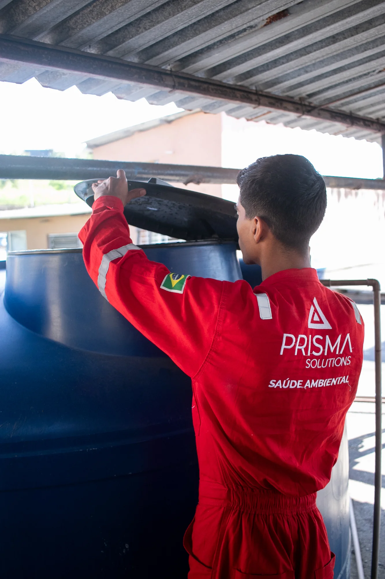 Limpeza de cisterna em Macaé