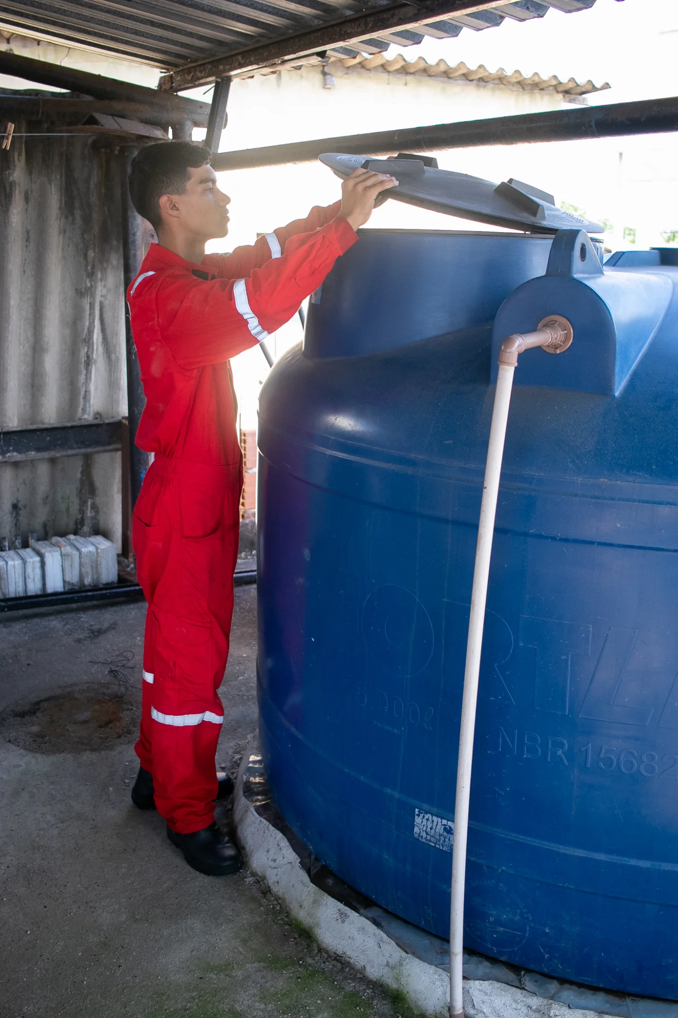 Limpeza de cisterna em Macaé